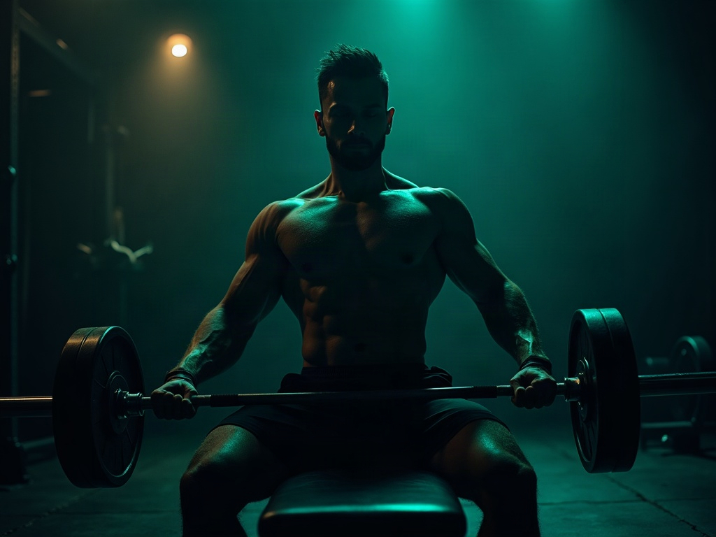 Lifter performing a single-arm dumbbell row while keeping the torso square